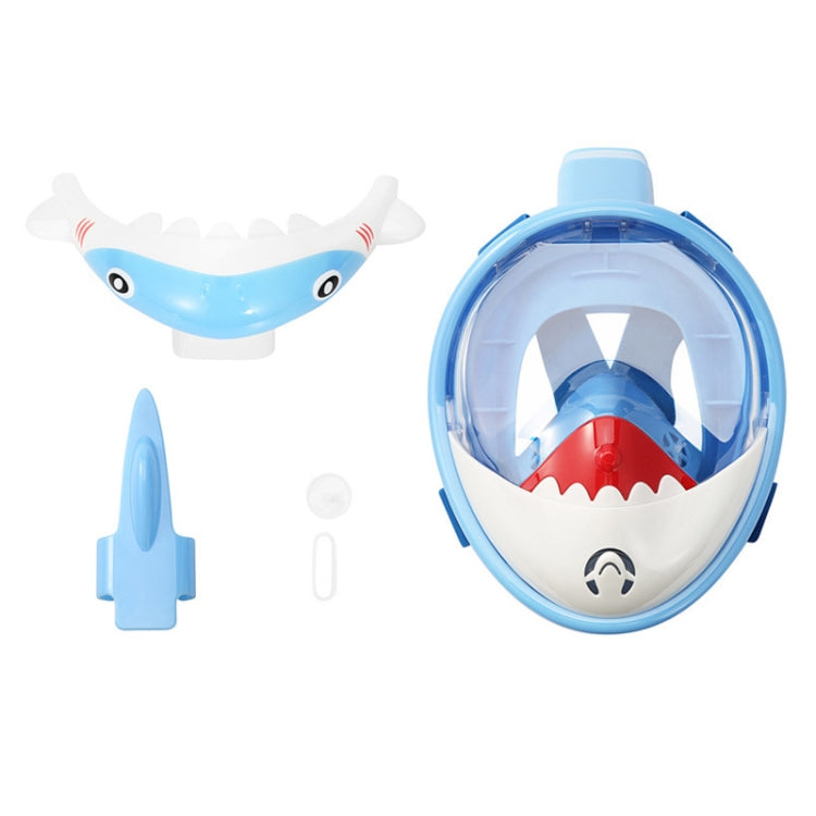 Cartoon Kids Full Dry Diving Mask Swimming Anti-Fog Snorkeling Mask, Size: XS(Hippo) - DJI & GoPro Accessories by buy2fix | Online Shopping UK | buy2fix