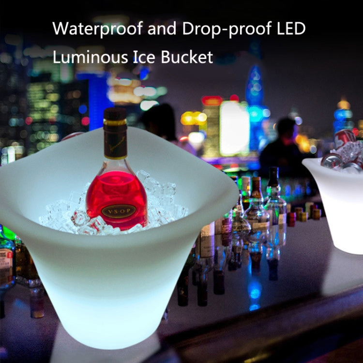 ES-IC014 Waterproof LED Luminous Ice Bucket For Bars, US Plug, Size: 34x34x27cm - Novelty Lighting by buy2fix | Online Shopping UK | buy2fix