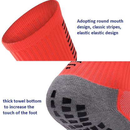 Adult Thick Towel Football Socks Non-Slip Wear-Resistant Tube Socks, Size: Free Size(White) - Outdoor & Sports by buy2fix | Online Shopping UK | buy2fix