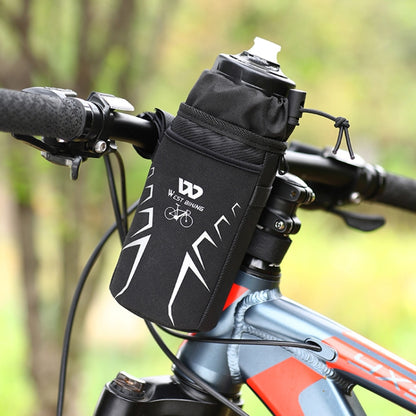 WEST BIKING Bicycle Insulated Water Bottle Bag(Black) - Bicycle Bags by WEST BIKING | Online Shopping UK | buy2fix