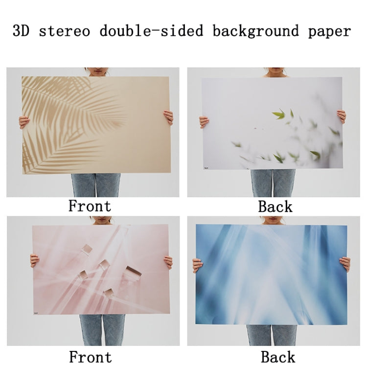 2 PCS 3D Stereo Double-Sided Photography Background Paper(Flower Charm 2) - Camera Accessories by buy2fix | Online Shopping UK | buy2fix