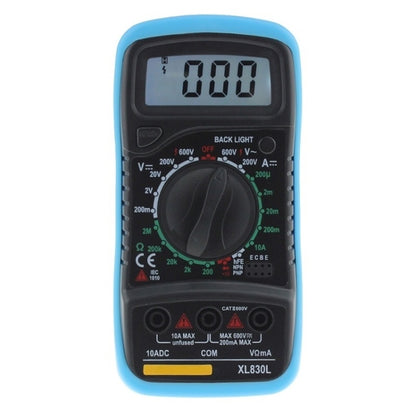 ANENG XL830L Multi-Function Digital Display High-Precision Digital Multimeter, Specification: Standard+10A Extra Tip Pen(Blue) - Consumer Electronics by ANENG | Online Shopping UK | buy2fix