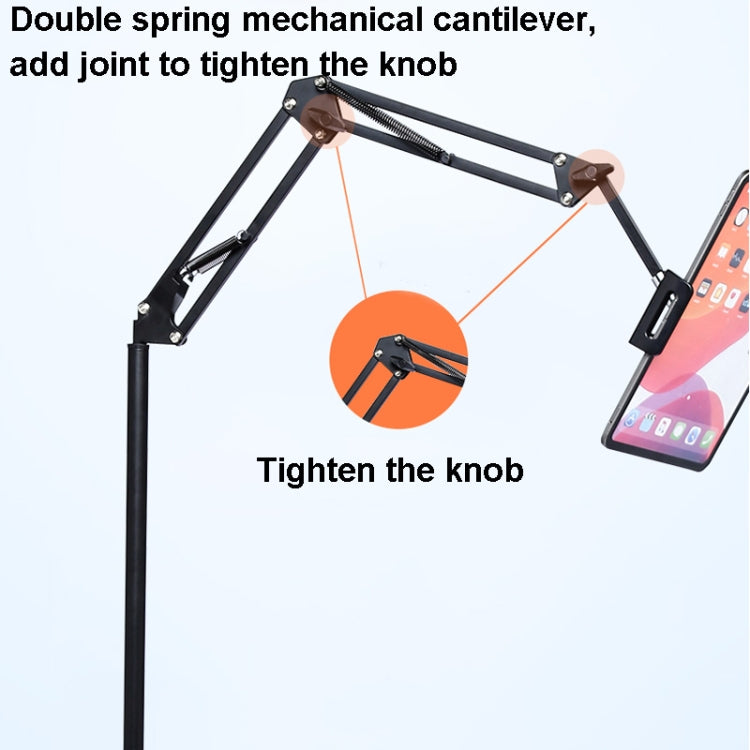 Mobile Phone Tablet Floor Cantilever Stand - Lazy Bracket by buy2fix | Online Shopping UK | buy2fix