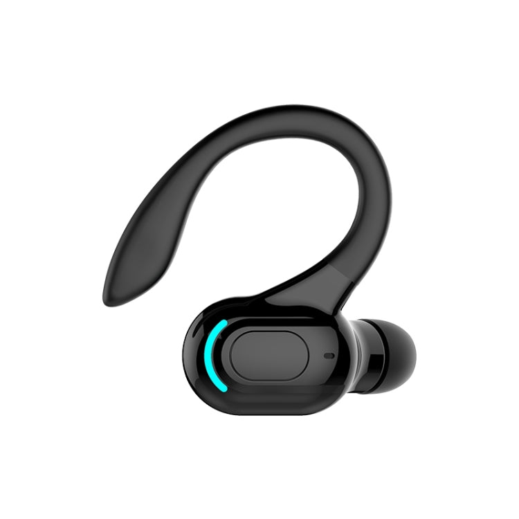 F8 Bluetooth 5.1 Ear-Mounted Stereo Wireless Sports Earphone(Black) - Bluetooth Earphone by buy2fix | Online Shopping UK | buy2fix