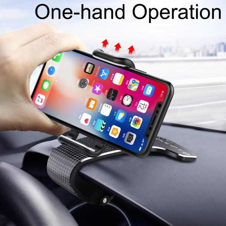 Car Buckle Instrument Panel Mobile Phone Holder(Narrow Head) - In Car by buy2fix | Online Shopping UK | buy2fix