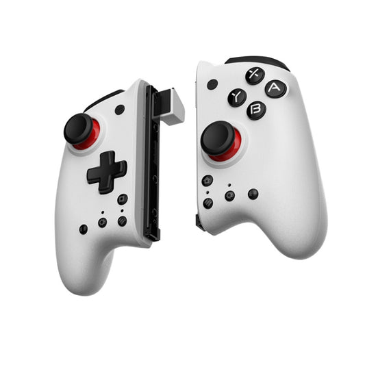 MOBAPAD M6 Left & Right Gamepad Game Handle Grip For Switch Joy-con / Switch OLED(White) - Toys & Hobbies by MOBAPAD | Online Shopping UK | buy2fix
