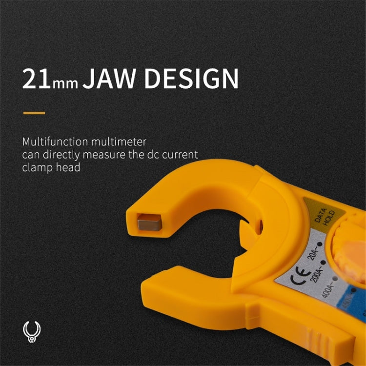 ANENG KT-87N Clamp Voltage And Current Measuring Multimeter(Yellow) - Consumer Electronics by ANENG | Online Shopping UK | buy2fix