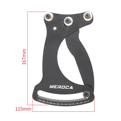 MEROCA Bicycle Ring Calibration Tool Spoke Tension Tube Wheel Set Steel Wire, Color: Red - Outdoor & Sports by MEROCA | Online Shopping UK | buy2fix