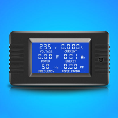 Peacefair English Version Multifunctional AC Digital Display Power Monitor, Specification: 10A - Current & Voltage Tester by Peacefair | Online Shopping UK | buy2fix