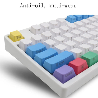 Mechanical Keyboard Laser PBT Keycap White Front Words - Other by buy2fix | Online Shopping UK | buy2fix