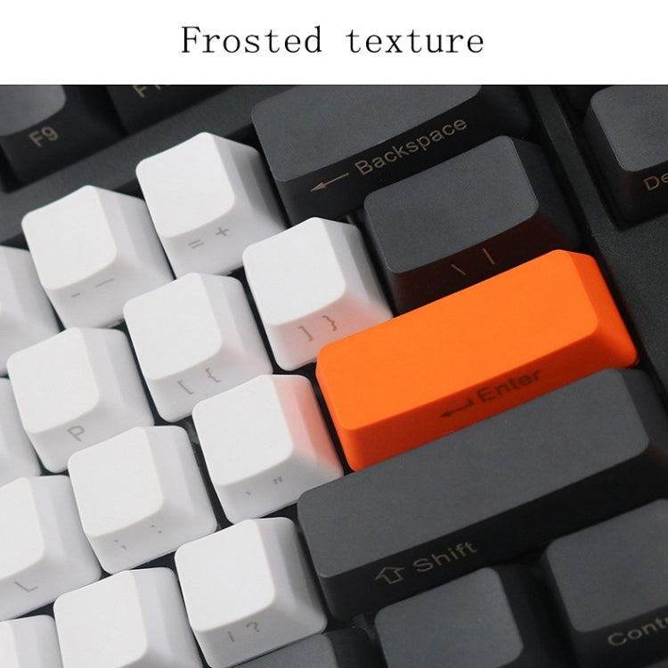 Mechanical Keyboard Laser PBT Keycap White Front Words - Other by buy2fix | Online Shopping UK | buy2fix