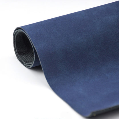 2 PCS 50 x 68cm Thickened Waterproof Non-reflective Matte Leather Photo Background Cloth(Navy Blue) - Camera Accessories by null | Online Shopping UK | buy2fix