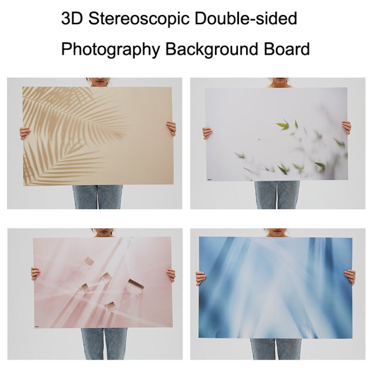 2 PCS 3D Stereoscopic Double-sided Photography Background Board(Blue Sky White Clouds) - Camera Accessories by buy2fix | Online Shopping UK | buy2fix