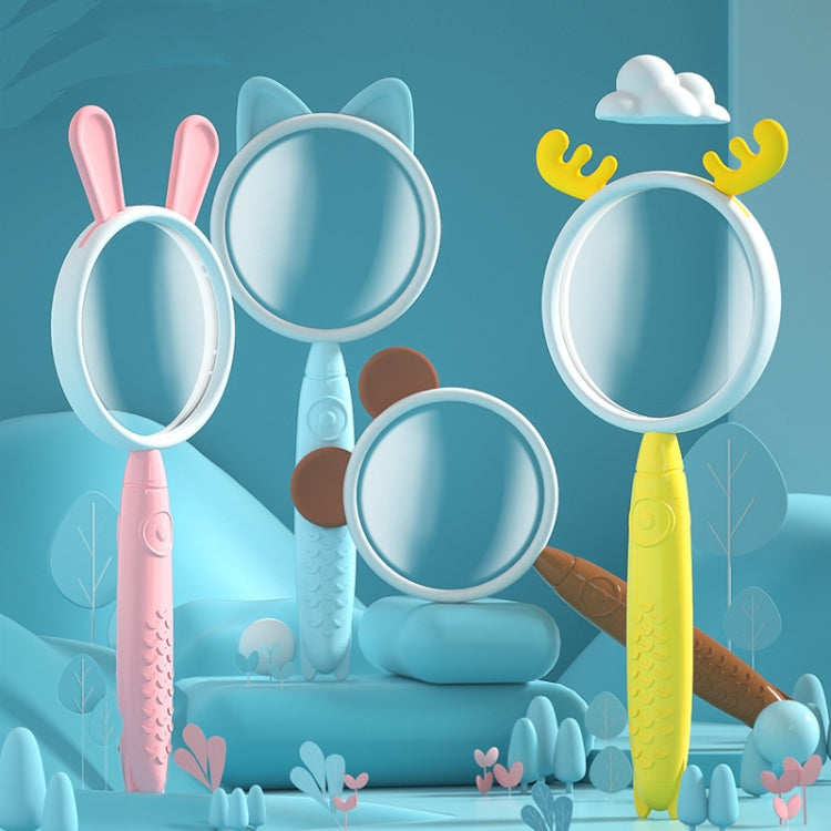 3x Magnifying Glass HD Cartoon Magnifying Glass Toy Gift For Children(Yellow Deer) - Consumer Electronics by buy2fix | Online Shopping UK | buy2fix