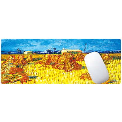 300x800x2mm Locked Am002 Large Oil Painting Desk Rubber Mouse Pad(Cypress) - Mouse Pads by buy2fix | Online Shopping UK | buy2fix