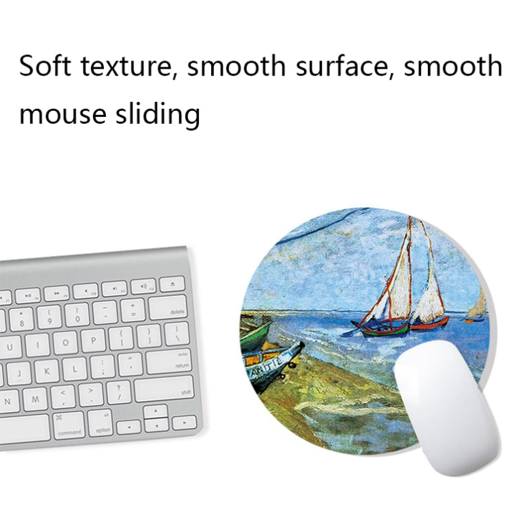 300x800x3mm Locked Am002 Large Oil Painting Desk Rubber Mouse Pad(Room) - Mouse Pads by buy2fix | Online Shopping UK | buy2fix