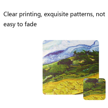 400x900x5mm Locked Am002 Large Oil Painting Desk Rubber Mouse Pad(Wheat Field) - Mouse Pads by buy2fix | Online Shopping UK | buy2fix