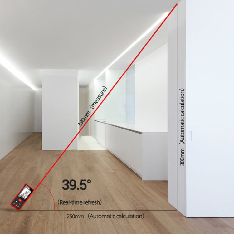 SNDWAY SW-DS50 Handheld Laser Rangefinder Infrared Laser Ruler, Distance: 50m - Laser Rangefinder by SNDWAY | Online Shopping UK | buy2fix