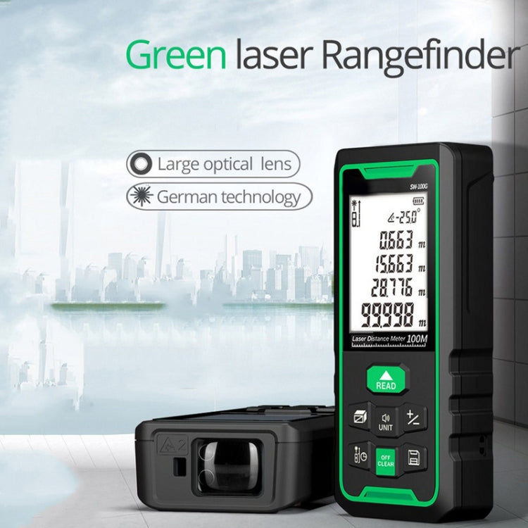 SNDWAY SW50G High-precision Indoor and Outdoor Green Laser Rangefinder, Distance: 50m - Laser Rangefinder by SNDWAY | Online Shopping UK | buy2fix