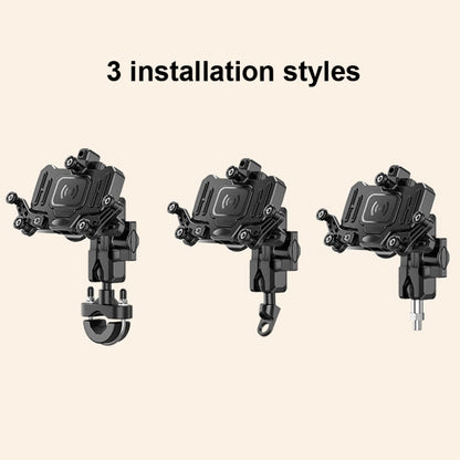 Motorcycle Bracket Crab Navigation Phone Bracket,Style： U-shaped - In Car by buy2fix | Online Shopping UK | buy2fix