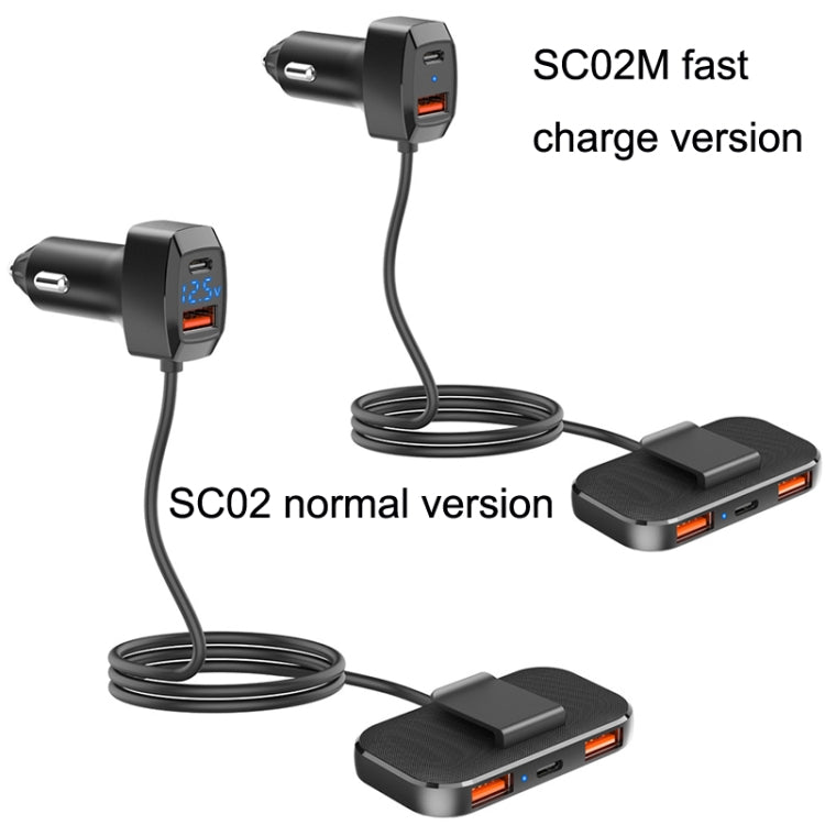SC02M 5 In 1 Mobile Phone Fast Recharge Car Charger - In Car by buy2fix | Online Shopping UK | buy2fix