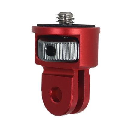 1/4 Inch Screw Converter Tripod Adapter for Sport Camera(Red Titanium) - Connection Mount by null | Online Shopping UK | buy2fix