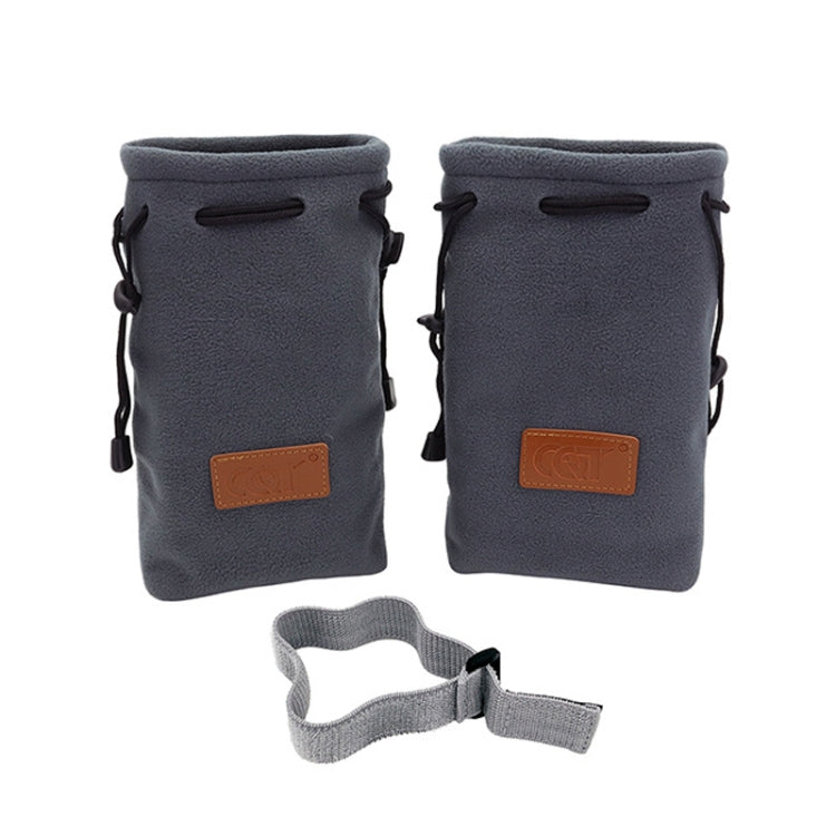 CQT Storage Bag Thick Flannel Bag For DJI Mini 3 Pro,Specification: 2 PCS Bag+Paddle Tie Band - Carry Cases & Bags by CQT | Online Shopping UK | buy2fix