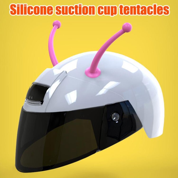 4PCS Motorcycle Helmet Soft Silicone Tentacle Sucker Decoration(Black) - In Car by buy2fix | Online Shopping UK | buy2fix