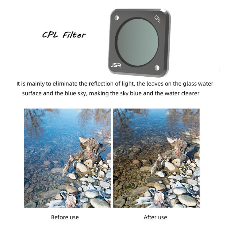 JUNESTAR Action Camera Filters For DJI Action 2,Style:  ND32 - Lens Filter by JUNESTAR | Online Shopping UK | buy2fix