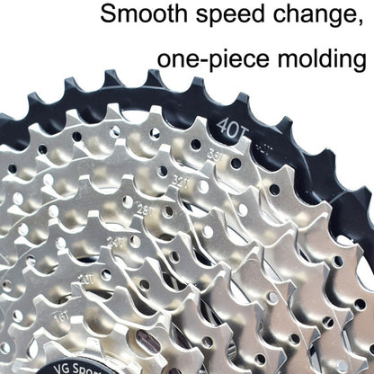 VG SPORTS Bicycle Lightweight Wear -Resistant Flywheel 8 Speed Mountains 11-40T - Outdoor & Sports by buy2fix | Online Shopping UK | buy2fix