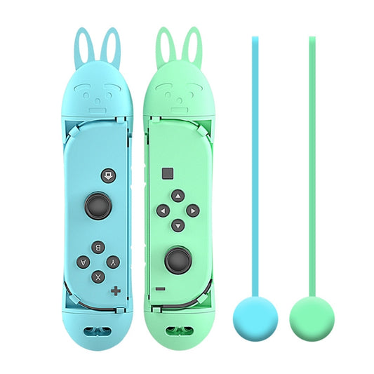 Jump Rope Gamepad Controller For Switch JOY-CON(Green Blue) - Gamepads by buy2fix | Online Shopping UK | buy2fix