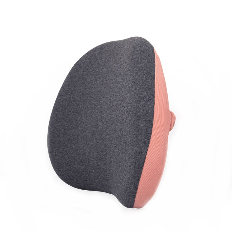 Office Memory Foam Waist Support Cushion Waist Support Pillow(Lotus Pink) - Home & Garden by buy2fix | Online Shopping UK | buy2fix