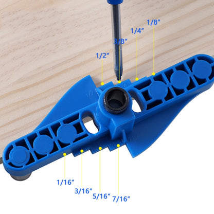 DIY Woodworking Hole Locator Self-Centering Marker, Model: Blue Drill Bit - Others by buy2fix | Online Shopping UK | buy2fix