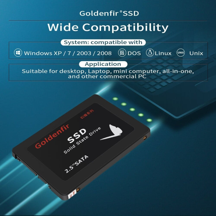Goldenfir T650 Computer Solid State Drive, Flash Architecture: TLC, Capacity: 64GB - Computer & Networking by Goldenfir | Online Shopping UK | buy2fix