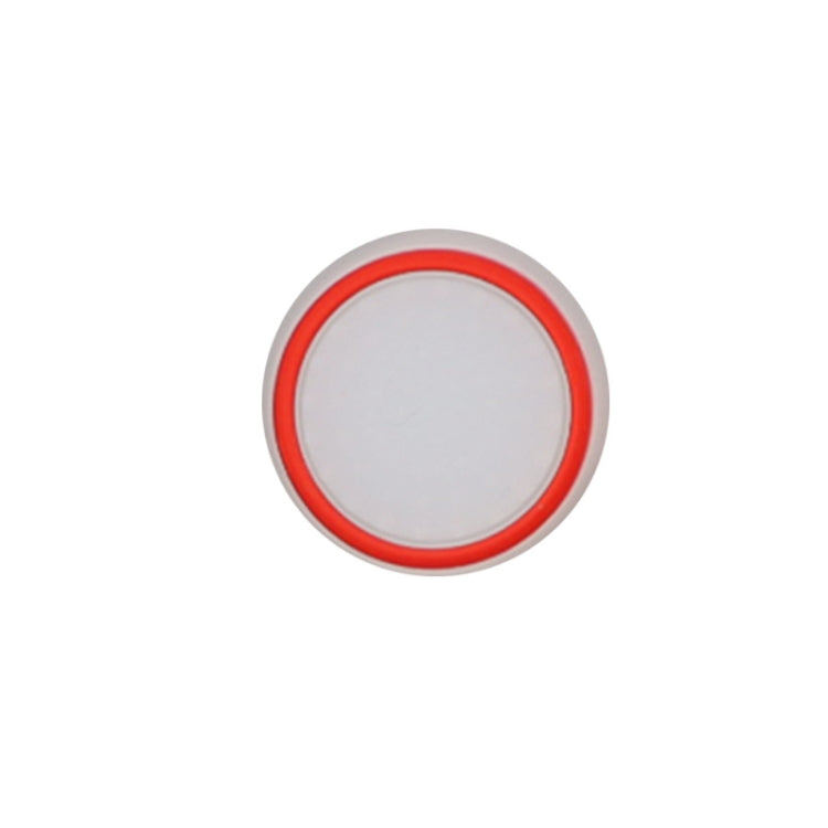 10 PCS Gamepad Silicone Luminous Button Cap Rocker Cap For PS5/PS4/PS3/ONE/360/PRO/series X/S(Transparent Red Circle) - Cases by buy2fix | Online Shopping UK | buy2fix