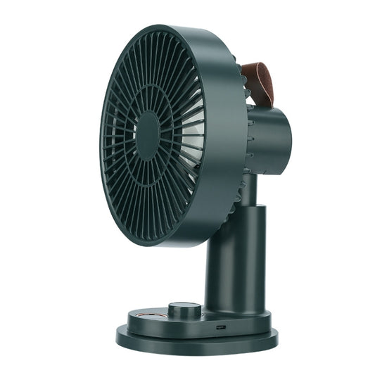 Smart Remote Control Usb Charging Shaking Head Desktop Fan Stroller Clip Fan(Green) - Consumer Electronics by buy2fix | Online Shopping UK | buy2fix