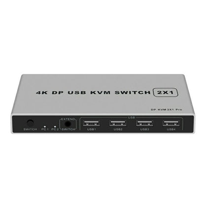 4K KYSW59 60HZ DP USB KVM Switch 2-in-1 Computer Sharing Device -  by buy2fix | Online Shopping UK | buy2fix