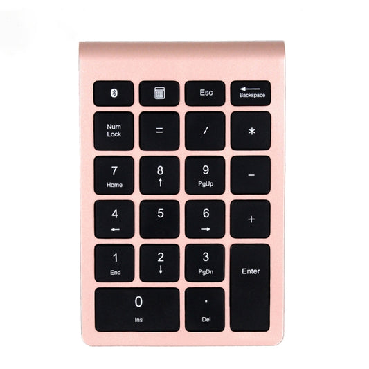 BT304 22 Keys Laptop Mini Wireless Keyboard, Spec: Bluetooth (Gold) - Wireless Keyboard by buy2fix | Online Shopping UK | buy2fix