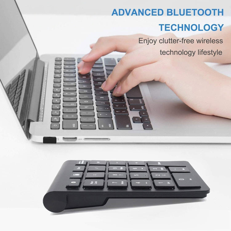 BT304 22 Keys Laptop Mini Wireless Keyboard, Spec: Bluetooth (Gold) - Wireless Keyboard by buy2fix | Online Shopping UK | buy2fix