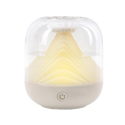FX-039 USB Charging Ambient Light Humidifier Mountain Mini Wireless Humidifier(White) - Home & Garden by buy2fix | Online Shopping UK | buy2fix