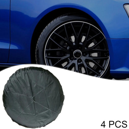 4PCS/Set S Waterproof and Dustproof Car Spare Tire Cover Tire Protector - In Car by buy2fix | Online Shopping UK | buy2fix