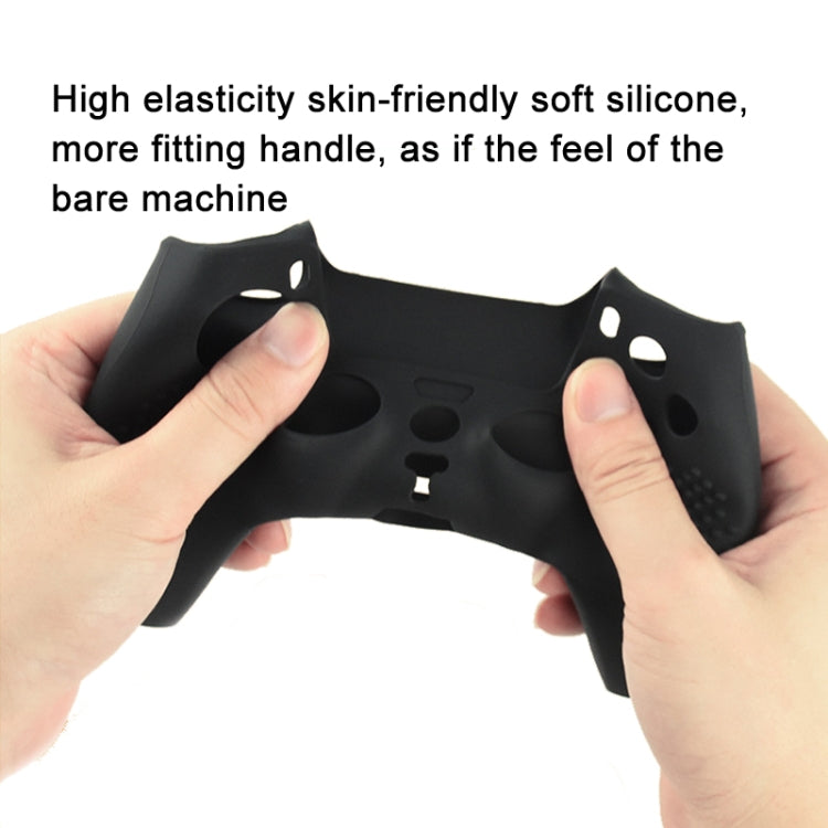 For PS5 Game Controller Joystick Cap Silicone Protective Cover Kit Dustproof Case(Black Polka Dots) - Cases by buy2fix | Online Shopping UK | buy2fix
