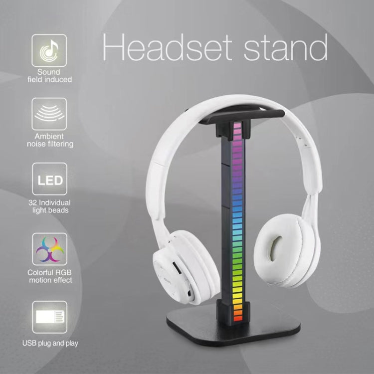 Ajazz Detachable RGB Glowing Game Headset Stand USB Pickup Lamp, Style: Pickup Model - Headset Stand by Ajazz | Online Shopping UK | buy2fix