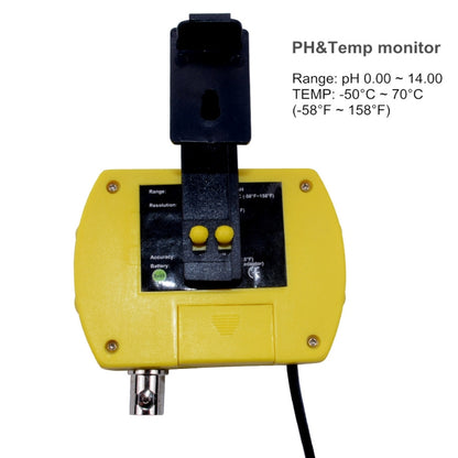 PH Tester Durable Acid Meter Swimming Pool Temperature Monitor With Backlight, Plug Type: US Plug - Consumer Electronics by buy2fix | Online Shopping UK | buy2fix