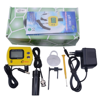 PH Tester Durable Acid Meter Swimming Pool Temperature Monitor With Backlight, Plug Type: US Plug - Consumer Electronics by buy2fix | Online Shopping UK | buy2fix