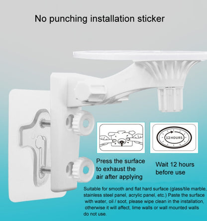 Punch-free Plastic Bracket for Surveillance Swing-head Cameras - Security by buy2fix | Online Shopping UK | buy2fix