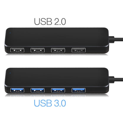 AB3-L42 4 Ports Concentrator High Speed HUB 5G Extension Dock USB3.0 HUB Length: 25cm - USB 3.0 HUB by buy2fix | Online Shopping UK | buy2fix