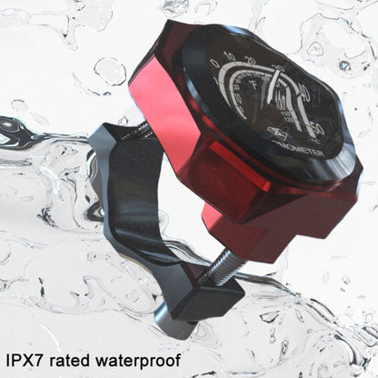 L1 Motorcycles Waterproof Outdoor Clock Temperature Gauge, Color: Clock Black - In Car by buy2fix | Online Shopping UK | buy2fix