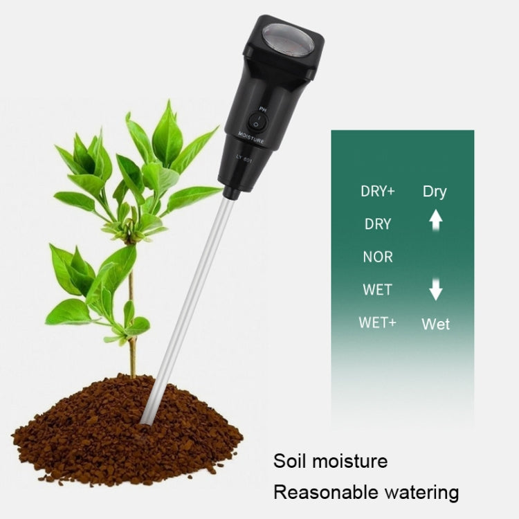 LY601 Soil Detector Greenhouse Planting Soil PH Hygrometer - Consumer Electronics by buy2fix | Online Shopping UK | buy2fix