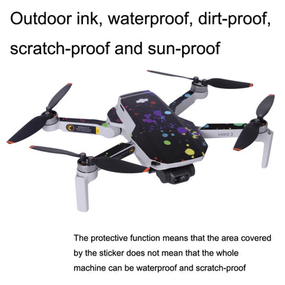 Sunnylife MM2-TZ452 For DJI Mini 2 Waterproof PVC Drone Body + Arm + Remote Control Decorative Protective Stickers Set(Carbon Pattern Red) - DJI & GoPro Accessories by Sunnylife | Online Shopping UK | buy2fix